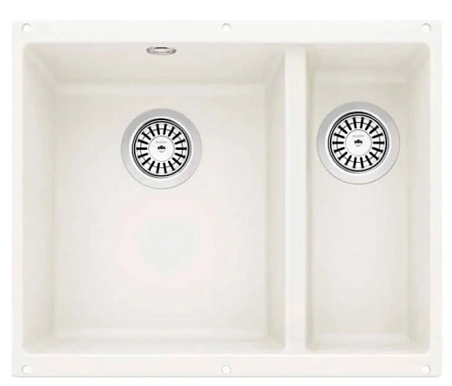 Мойка для кухни Blanco Rotan 340/160-U 55 см белый - фото 1