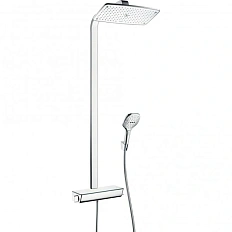Душевая стойка Hansgrohe Raindance Select белый/хром