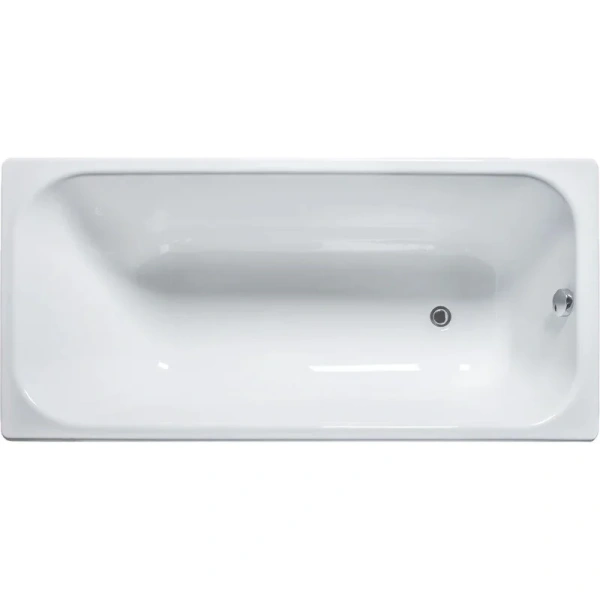 Чугунная ванна Diwo Кострома, 160 x 75 см, с ножками, цвет белый, DK0008/D0017 (детальная фотография), 160 см