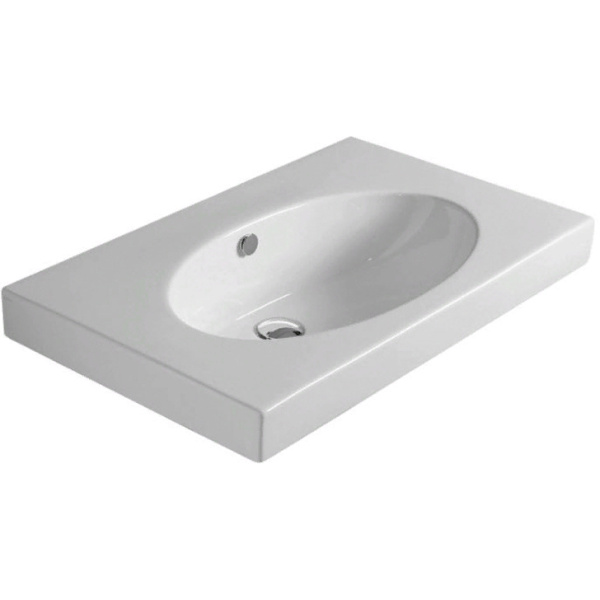 Раковина, цвет антрацит матовый, Simas LFT Spazio LFT 44 ANTRACITE MATT (детальная фотография)