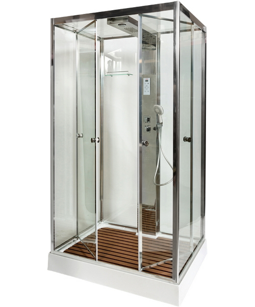 Душевая кабина Deto Z 120х90 см прямоугольная Z122ESPOO (детальная фотография), прямоугольные