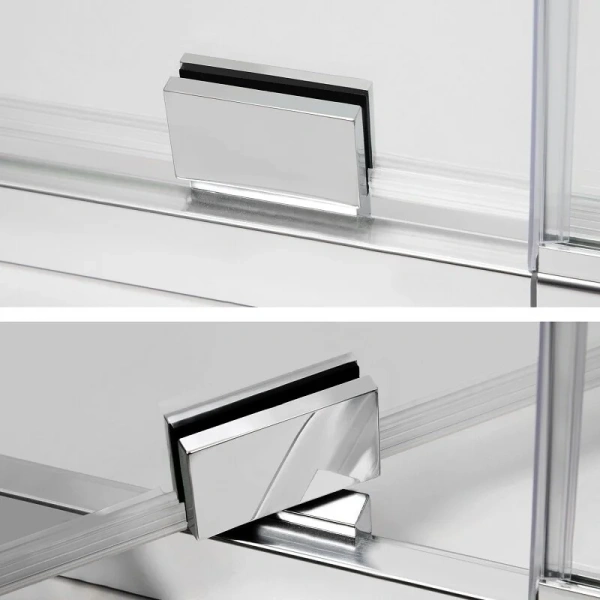 Душевая дверь WasserKRAFT Berkel 100 см профиль хром 48P12 (детальная фотография), современные, hi-tech index_1