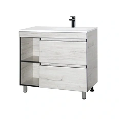 Тумба под раковину напольная Style Line Берлин 90 см правая, соната