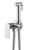 Гигиенический душ со смесителем Abber Weiss Insel хром