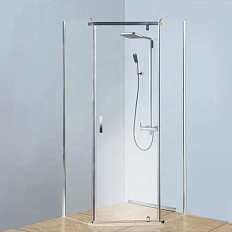 Душевой уголок BERGES Solo 0611 100x100 см стекло прозрачное
