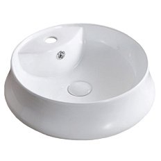 Раковина BelBagno 46 см керамическая круглая