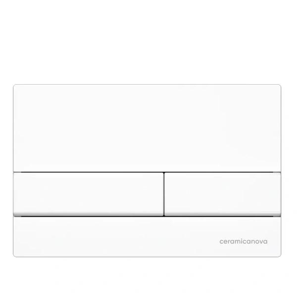 Клавиша смыва Ceramica Nova Flat белая CN002W (детальная фотография)