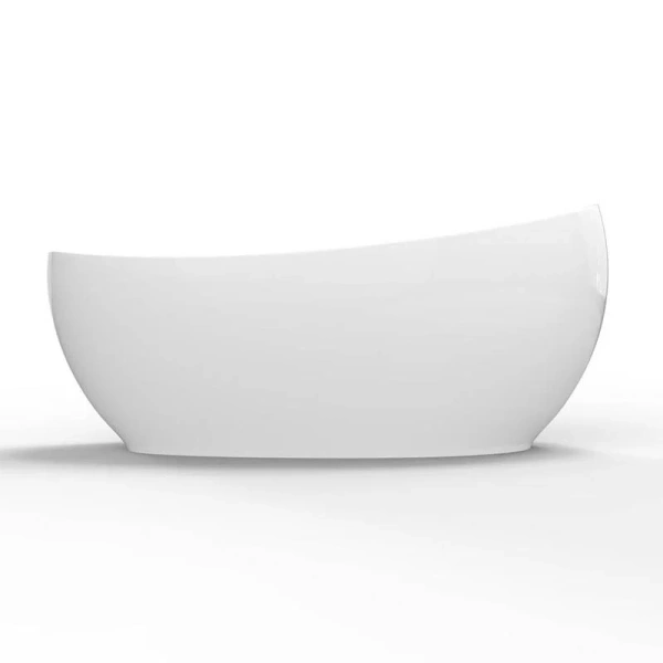 Ванна акриловая Black&White Swan 180x90 см белая 225SB00 (детальная фотография), без гидромассажа, большие, глубокие