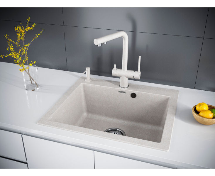 Дозатор Paulmark Decus бежевый D004-BE (детальная фотография), в наличии