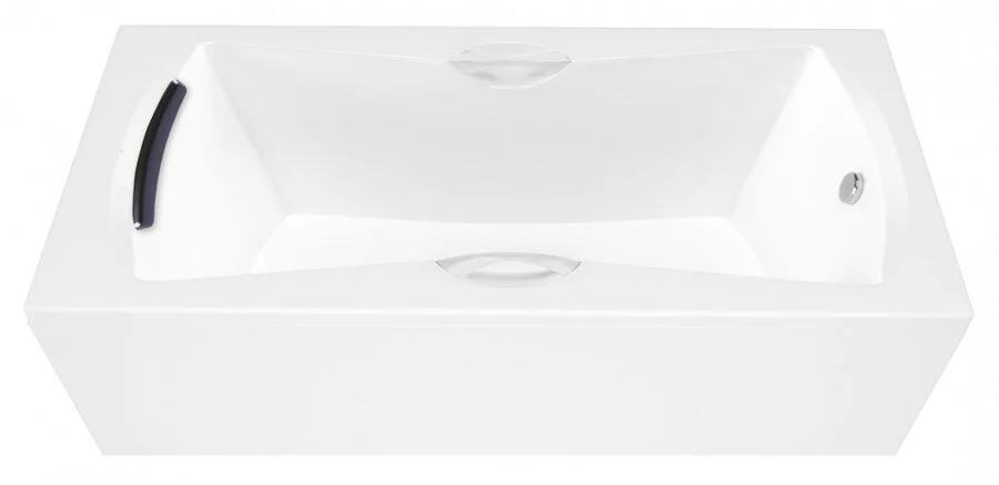 Ванна акриловая 1Marka Agora 01аго1775 170 x 75 см, белая (детальная фотография), современныe, hi-tech