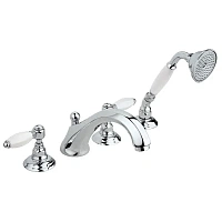 Смеситель для ванны, матовый никель, Nicolazzi Monterosa