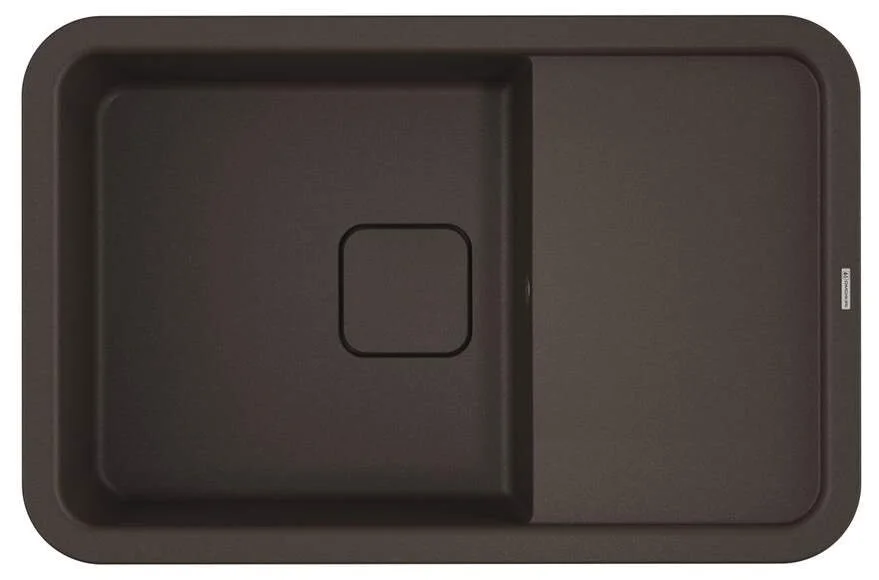 Мойка для кухни Omoikiri Tasogare 78-DC 78 см темный шоколад 4993749 (детальная фотография)