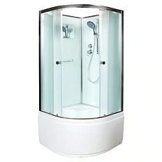 Душевая кабина Deto D 80х80 см без крыши