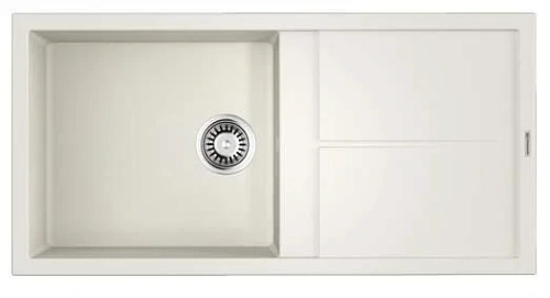 Мойка для кухни Omoikiri Sumi 100-WH 100 см белая - фото 1