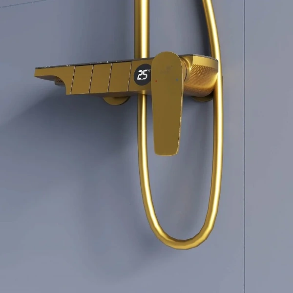 Душевая стойка RGW Shower Panels SP-33G золото 51140133-06 (детальная фотография), нет в наличии