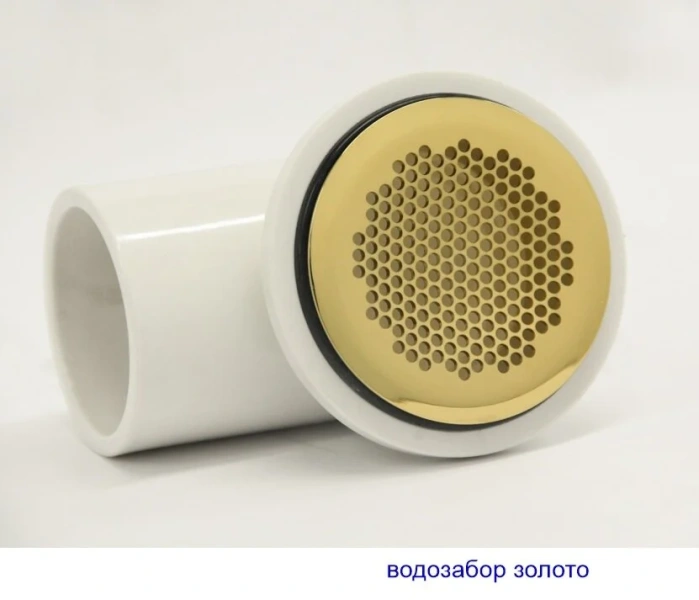 Ванна гидромассажная Whitecross Wave 150 x 70 см, ULTRA NANO, золото, белый, 0101.150070.100.ULTRANANO.GL (детальная фотография), прямоугольные