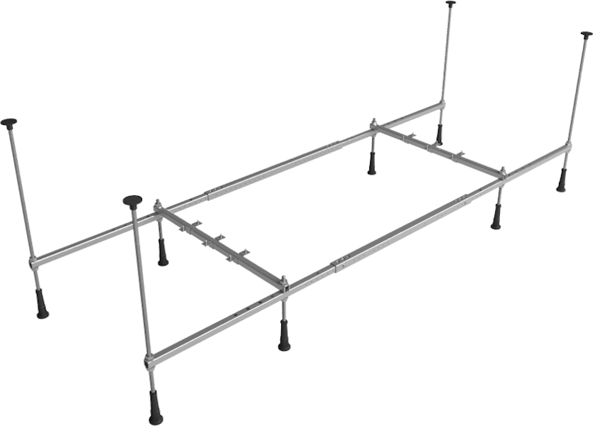 Ванна акриловая Lavinia Boho One 170x70 см прямоугольная S1-37010070 (детальная фотография), современныe, hi-tech