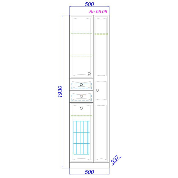 Схема (детальная фотография), 50 см