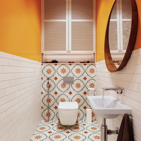 Унитаз подвесной Lavinia Boho One с сиденьем микролифт 3302003C (детальная фотография), современные, hi-tech, прямоугольные