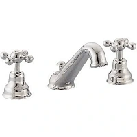 Смеситель Cisal Arcana Ceramic AC00102021 для раковины на 3 отверстия с донным клапаном, цвет хром