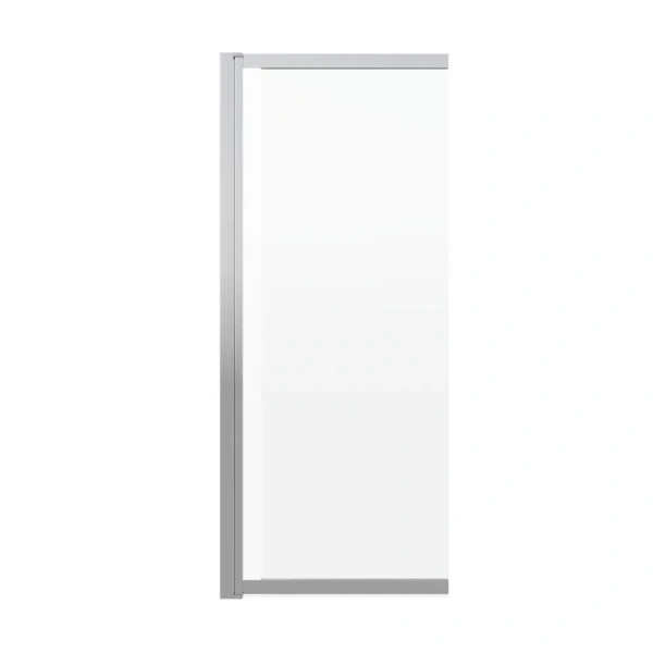 Шторка для ванны Berges River S Slider 98х145 см прозрачное стекло, профиль хром 065014 (детальная фотография), стеклянные