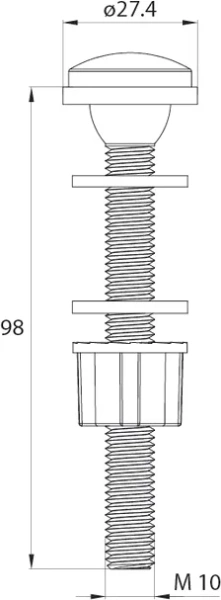 Впускной клапан IDDIS нижний подвод F012400-0007 (детальная фотография) index_1
