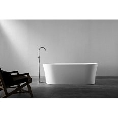 Акриловая ванна Abber 160х80 см отдельностоящая