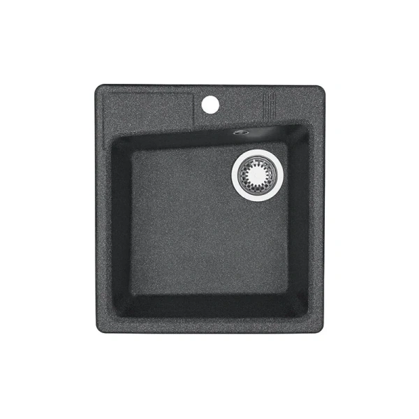 Мойка для кухни Акватон Парма 47 см графит 1A713032PM210 (детальная фотография)