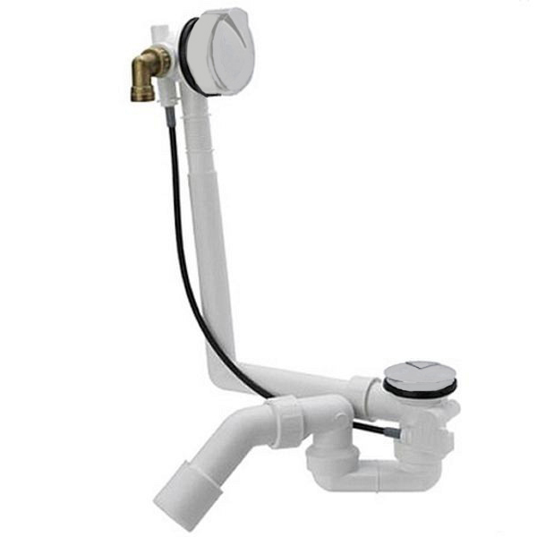 Слив-перелив Bette Multiplex Trio MT5 белый B606-000 (детальная фотография)