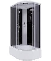 Душевая кабина Niagara 120х80 см стекло тонированное левая