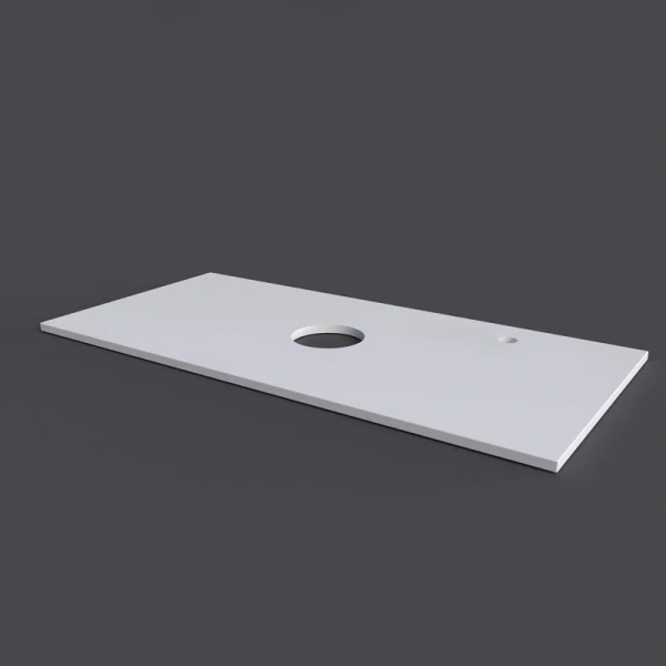 Столешница под раковину Grossman Флай 97,6 см белая 501001 (детальная фотография), в наличии index_1