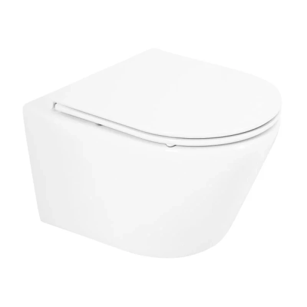 Унитаз подвесной BelBagno TRE с сиденьем микролифт BB8001CHR/SC (детальная фотография)