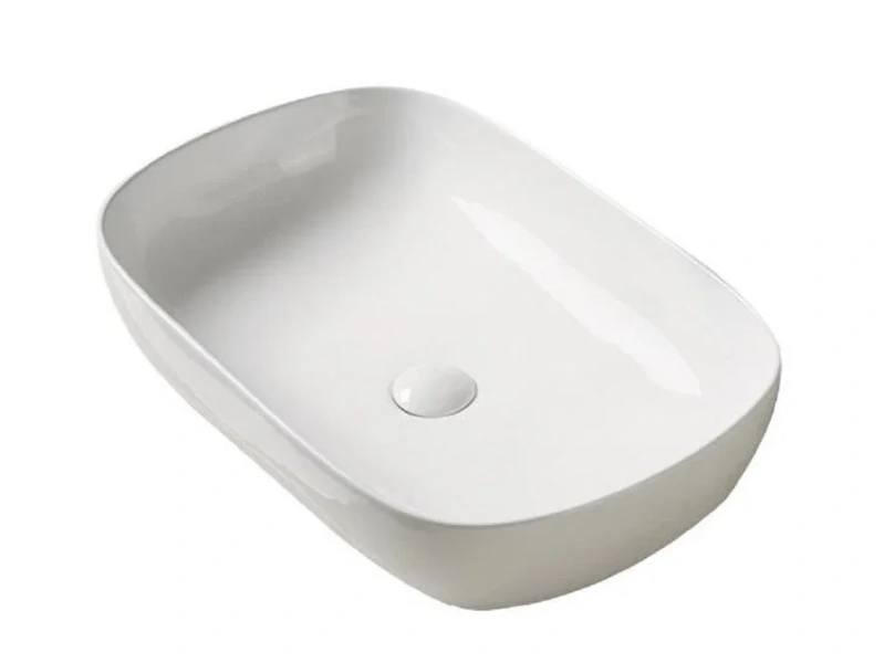 Раковина SantiLine 61 см с антигрязевым покрытием SL-1091 (детальная фотография)