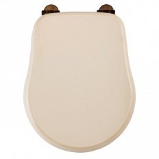 Крышка-сидение с микролифтом Migliore Bella фурнитура бронза