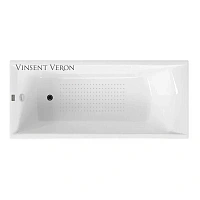 Чугунная ванна Vinsent Veron Devon VDV1757545-AS, 175 x 75 см, с антискользящим покрытием, цвет белый
