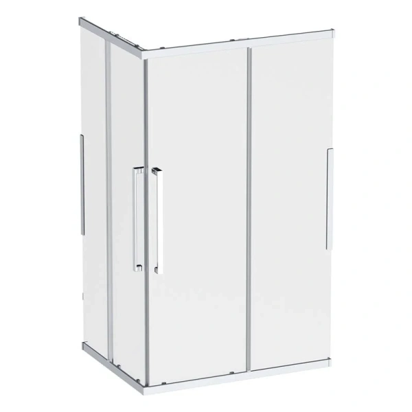 Душевой уголок Am.Pm Func 120x90 см профиль хром, стекло прозрачное W84G-403-12090-MТ (детальная фотография)