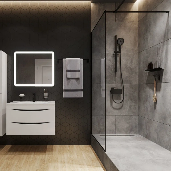 Лейка для душа IDDIS Slide SLI3F0 пластик (детальная фотография), современные, hi-tech index_1