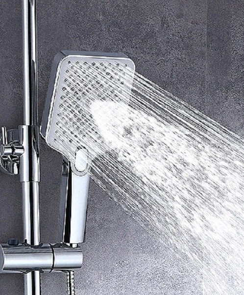 Смеситель для раковины Cersanit Odra хром 63050 (детальная фотография), из латуни, округлая форма, с донным клапаном