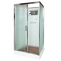 Душевая кабина Deto D 110x90 см без крыши