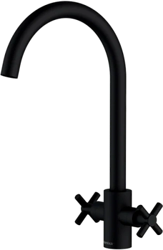 Смеситель для кухни Damixa Neo Classic черный - фото 1