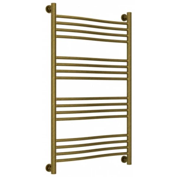 Полотенцесушитель водяной Сунержа Флюид+ 60х100 см состаренная бронза 05-0222-1060 (детальная фотография)