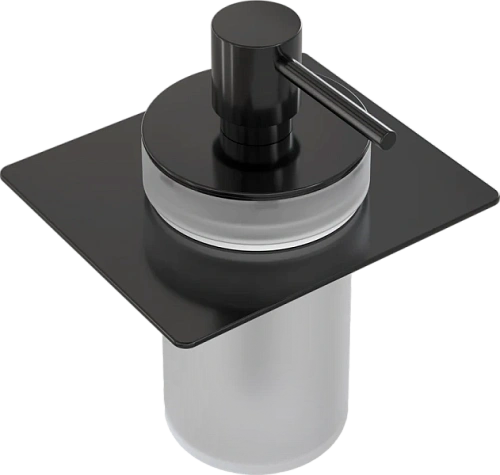 Дозатор для мыла Boheme Space графит глянцевый - фото 7