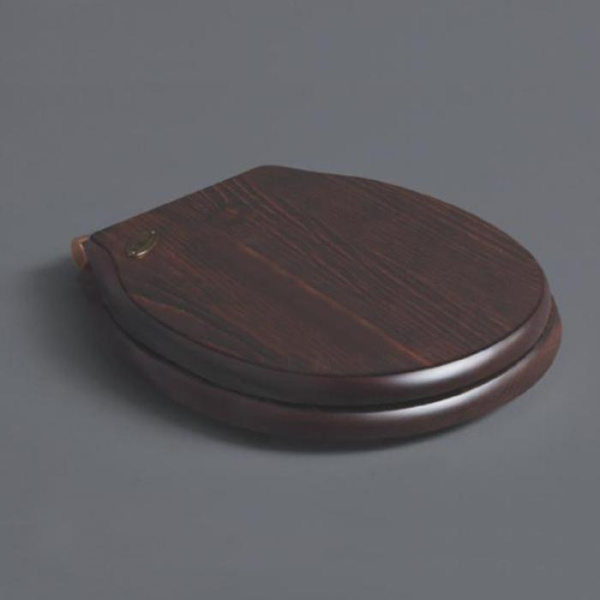 Крышка-сидение Simas Londra орех, петли бронза LO 005 NOCE BR (детальная фотография)