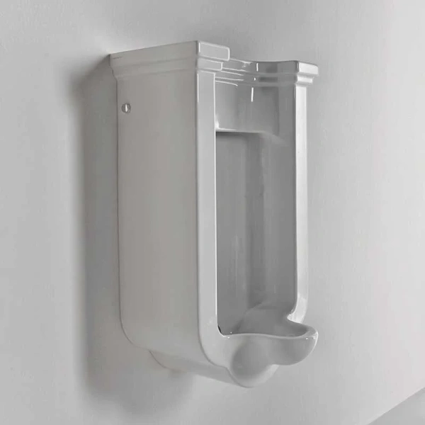 Писсуар подвесной Kerasan Waldorf белый 413001 (детальная фотография), подвесные