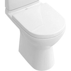 Чаша для унитаза-компакта Villeroy & Boch O.novo альпийский белый с покрытием AntiBac