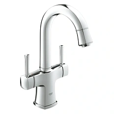 Смеситель для раковины, хром, Grohe Grandera 21107000