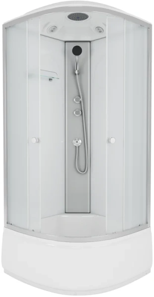 Душевая кабина Niagara Eco 100х100 см стекло матовое 7309 (детальная фотография)