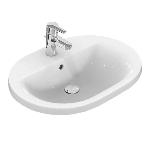 Раковина Ideal Standard Connect 62 см овальная E504001 (детальная фотография)
