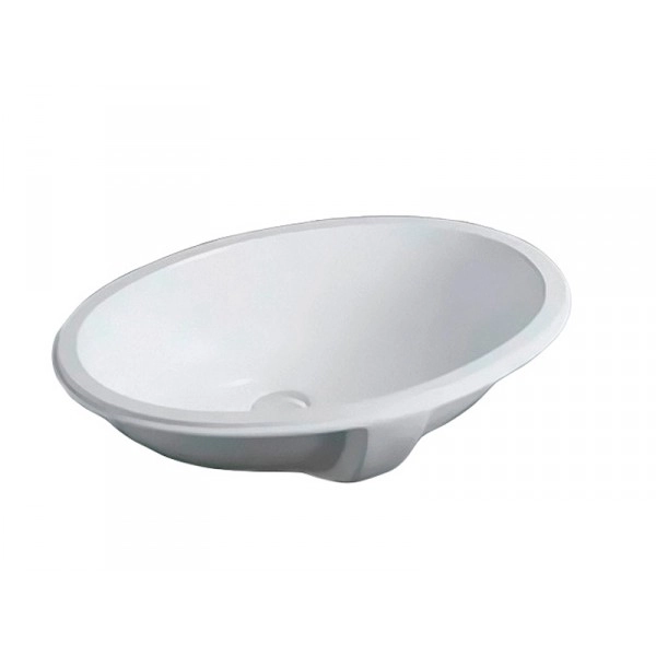 Раковина Simas Top e lavabi d'Arredo 58 см под столешницу, белая S 53 BI (детальная фотография)