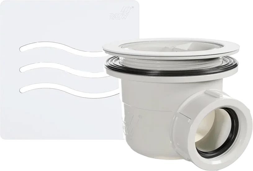 Сифон для душевых поддонов RGW S-010-1 белый 502411101-01 (детальная фотография)